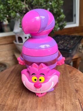 Disney Pink and Purple Cheshire Cat Stackable Figure